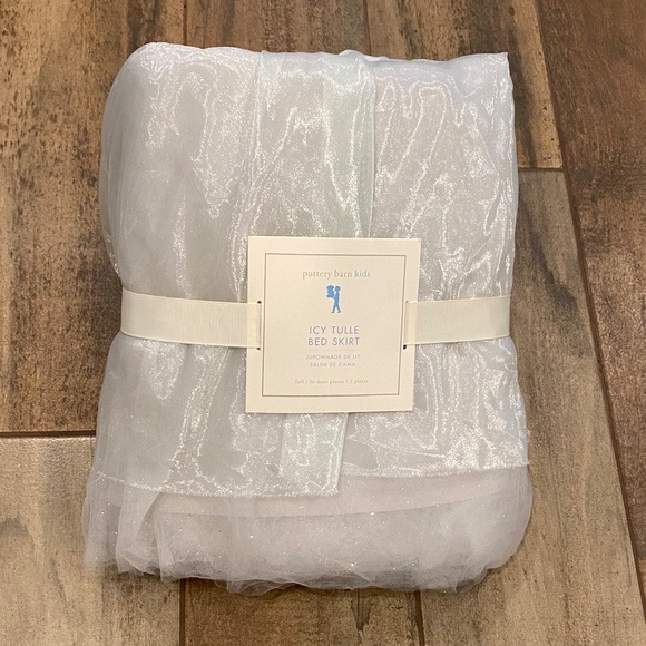 Pottery Barn Kids Bedding Icy Tulle Bed Skirtbluefull Pottery Barn
